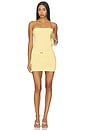 view 1 of 4 Olivia Halter Dress in Butter Gradient