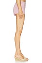 view 3 of 6 SHORT TAILLE BASSE MARIA in Baby Pink