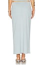 view 4 of 6 FALDA MAXI MINA in Blue Knit