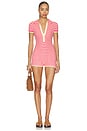 view 1 of 4 Santorini Playsuit in Red Stripe