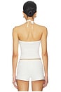 view 3 of 5 TOP HALTER DEKOTA in White Knit