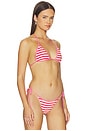 view 2 of 5 Pippa Bikini Bottom in Red Stripe