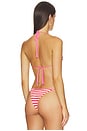 view 3 of 5 Pippa Bikini Bottom in Red Stripe