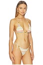 view 2 of 5 TOP BIKINI BEVERLY in Pastel Striped Knit