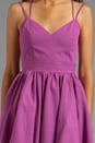 view 5 of 5 Perfect Stranger Dress in Boysenberry