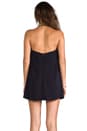 view 4 of 6 Modern Myth Mini Dress in Dark Navy/Gold in Dark Navy & Gold