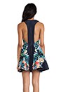 view 4 of 5 Second Chance Dress in Botanical Navy Print