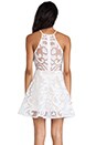 view 4 of 5 Romantic Rebel Dress in Ivory Lace Burnout