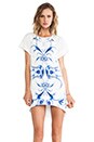 view 1 of 5 Can't Stop Dress in Porcelain Floral Ivory