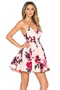 view 2 of 4 Star Crossed Dress in Painted Blooms Apricot