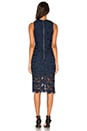 view 3 of 4 Say My Name Lace Dress in Navy