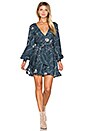 view 1 of 4 Heat Wave Mini Dress in Sketch Floral Dark