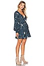 view 2 of 4 Heat Wave Mini Dress in Sketch Floral Dark