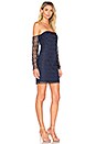 view 2 of 4 Countdown Lace Mini Dress in Navy