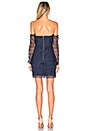 view 3 of 4 Countdown Lace Mini Dress in Navy
