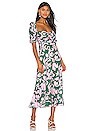 view 1 of 3 Wistful Midi Dress in Jade Baroque