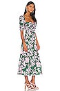 view 2 of 3 Wistful Midi Dress in Jade Baroque