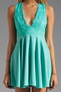 view 5 of 6 Need Your Love Lace Dress in Mint