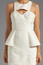 view 5 of 6 Friend Crush Dress in Ivory Jacquard
