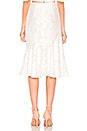view 3 of 4 Radar Skirt in Ivory