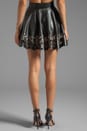 view 3 of 7 Pretty Young Thing Skirt en Black/Nude in Black & Nude