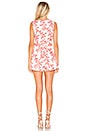 view 3 of 3 Fallen Romper in Ivory Red Floral