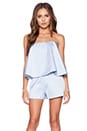 view 1 of 4 Night After Night Playsuit in Powder Blue