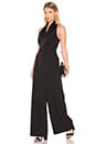 view 2 of 3 White Shadows Jumpsuit in Black