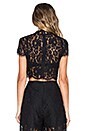 view 3 of 4 Interlude Lace Top in Black