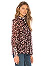 view 2 of 4 One Love Top in Black Rose Floral