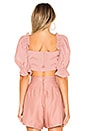 view 3 of 4 Daybreak Top in Dusty Pink