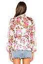 view 4 of 5 Oblivion Top in Ivory Rose Floral