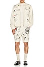 view 5 of 5 x Monitaly Tattoo Jacket in Khadi