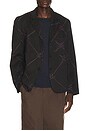 view 1 of 5 Somesh Jacket in Charcoal