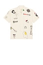 view 1 of 5 x Monitaly Tattoo Shirt in Khadi