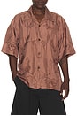 view 1 of 5 CHEMISE ROHIT in Ganache