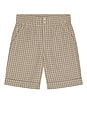 view 4 of 5 Plaid Short in Tarmac