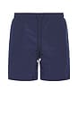 view 1 of 5 Port Nylon Track Shorts in Dark Sapphire
