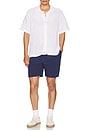 view 5 of 5 Port Nylon Track Shorts in Dark Sapphire