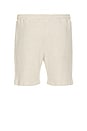 view 2 of 5 Striped Knit Shorts in Egret