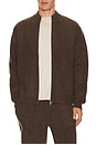 view 1 of 4 Liv Wool Zip Cardigan in Espresso