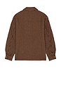 view 2 of 5 Wool Check Overshirt in Golden Straw