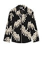 view 1 of 4 Palmetto Embroidered Zip Jacket in Black