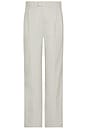 view 1 of 5 Eco Pleated Trousers in Nimbus Cloud