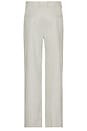 view 2 of 5 Eco Pleated Trousers in Nimbus Cloud
