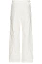 view 2 of 5 Sands Linen Wide Leg Pants in Egret