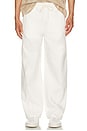 view 3 of 5 Sands Linen Wide Leg Pants in Egret