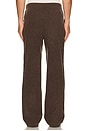 view 3 of 5 PANTALON WOOL KNIT in Espresso
