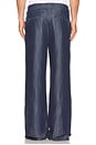 view 3 of 5 Elliot Denim Trouser in Dark Wash
