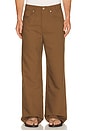 view 1 of 5 5-Pocket Trouser in Hot Chocolate